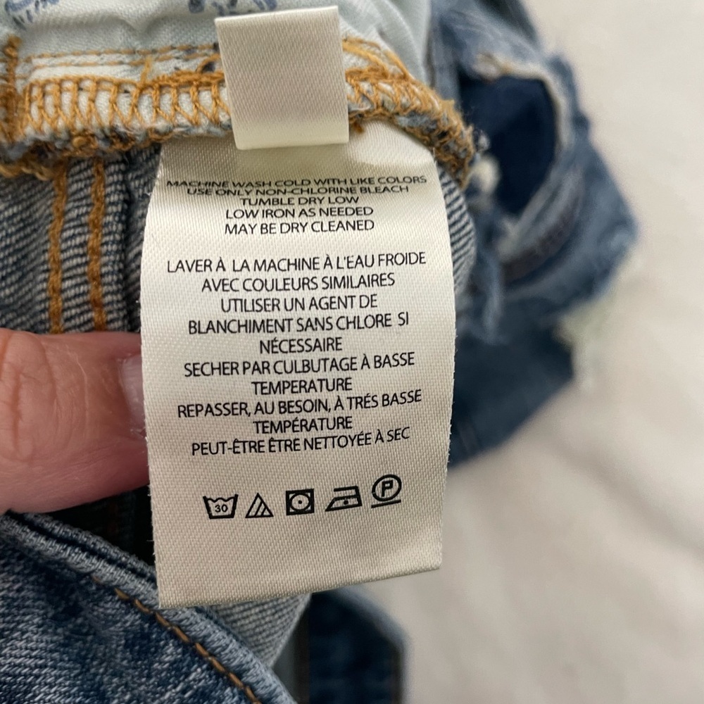 Pilcro Blue Distressed Women Jeans - Picture 8 of 11